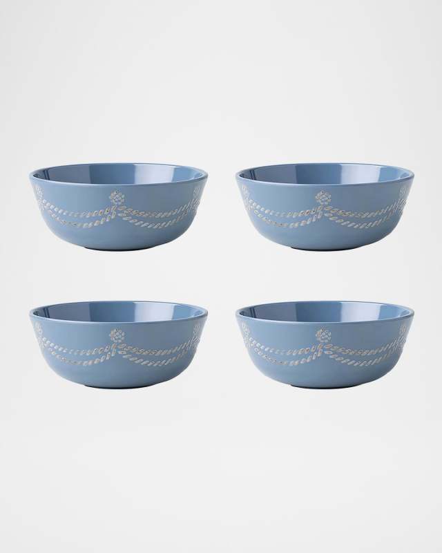 Berry & Thread Melamine Cereal/Ice Cream Bowls, Set of 4